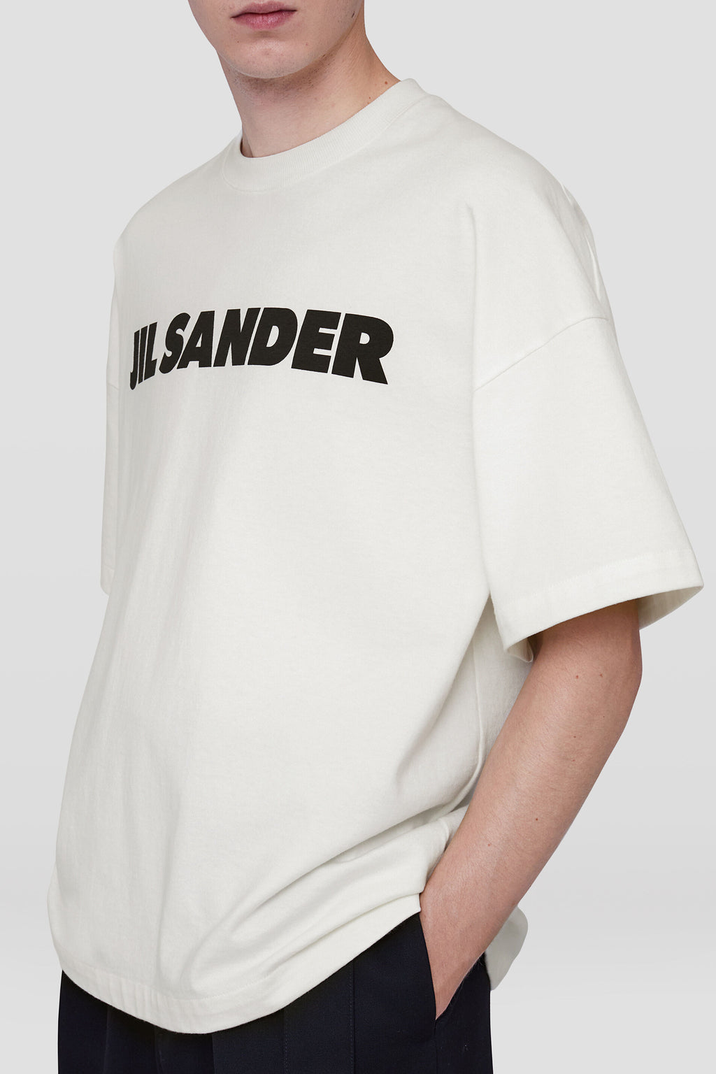 JIL SANDER - Men Logo Print T-Shirt