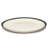 White plate, front view