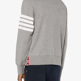 THOM BROWNE - Men Classic Sweatshirt In Classic Loopback W/ Engineered 4 Bar