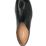 black flats, front view