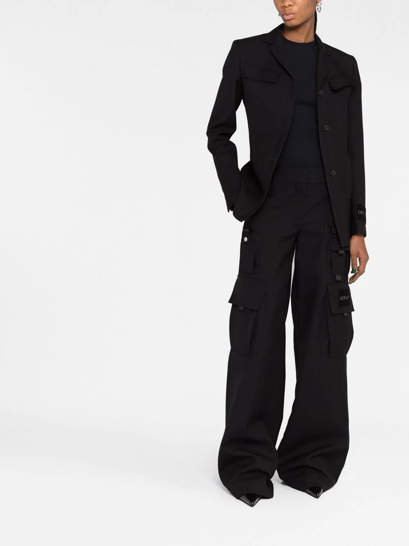 OFF-WHITE WOMEN Toybox Dry Wool Multi-pocket Pants – Atelier New York