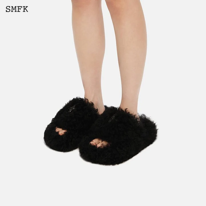 Empirisk Flere Tegn et billede SMFK Women Uyun Fur Slippers – Atelier New York
