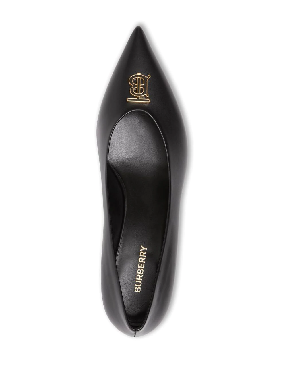 BURBERRY Women Leather Point-Toe Pump