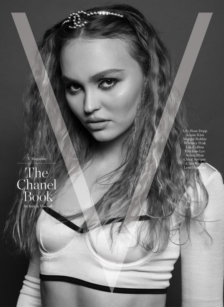 Margot Robbie Lily-Rose V Magazine Chanel Book Covers