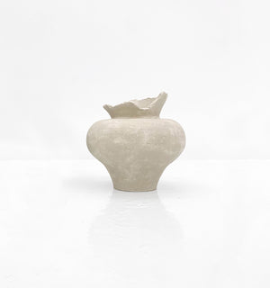 SHIN WON YOON White Stone Vase Small
