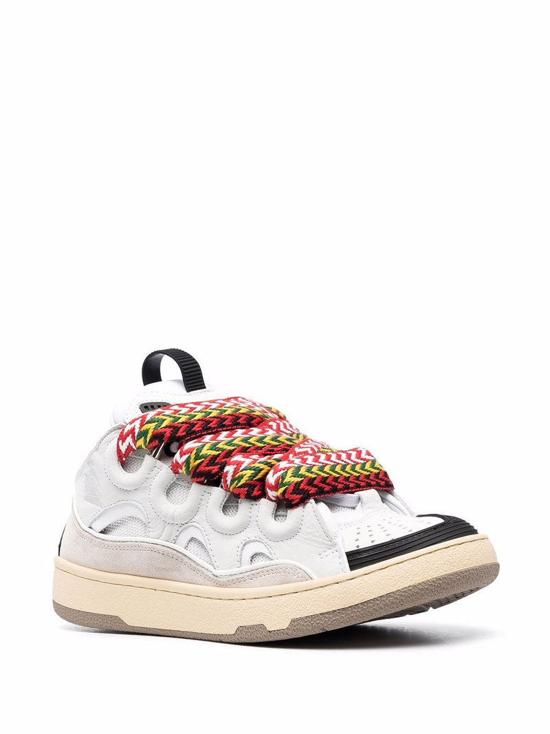 LANVIN Women Leather Curb Sneakers – Atelier New York