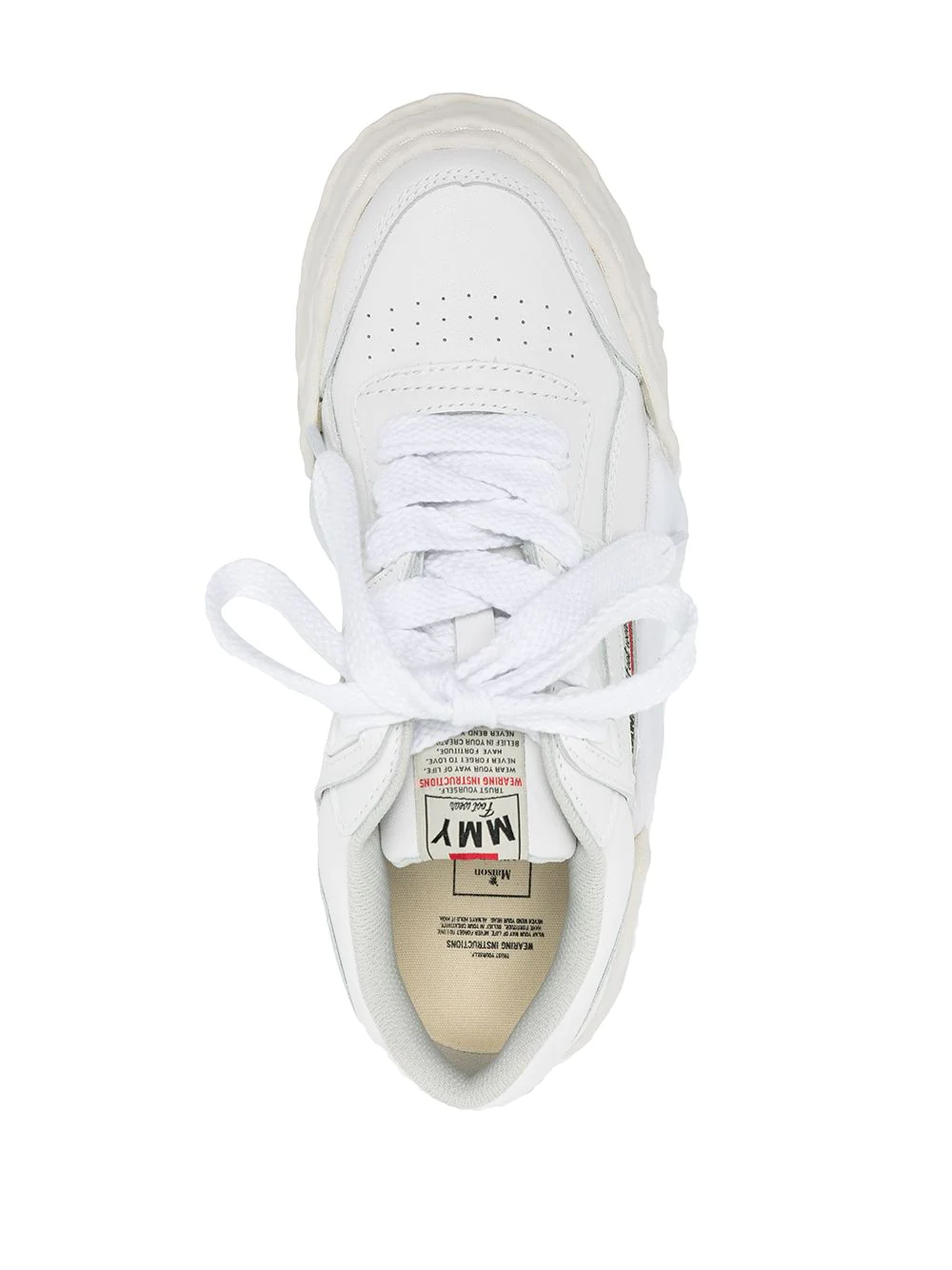 MAISON MIHARA YASUHIRO Parker Leather OG Sole Low Top Sneakers
