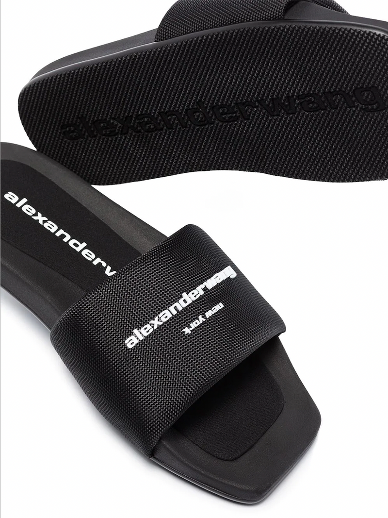 Alexander wang sliders hot sale
