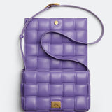 Purple bags,front view