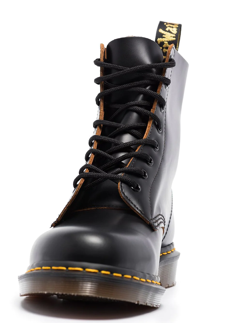 DR. MARTENS 1460 Vintage Black Made In England Boots