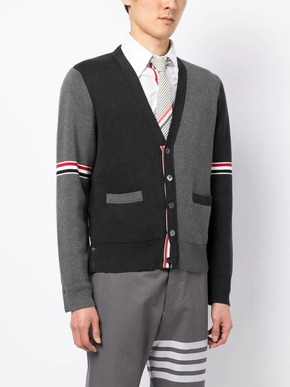 Thom browne mens clearance cardigan