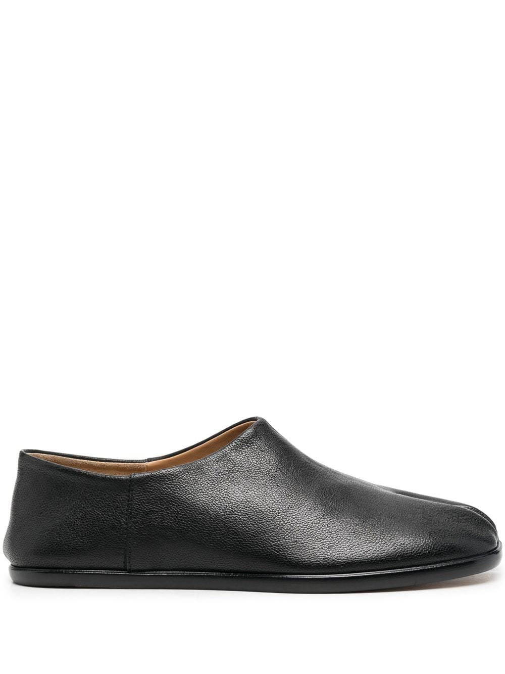 black flats, front view