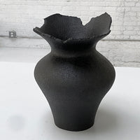 SHIN WON YOON Black Stone Vase #1221