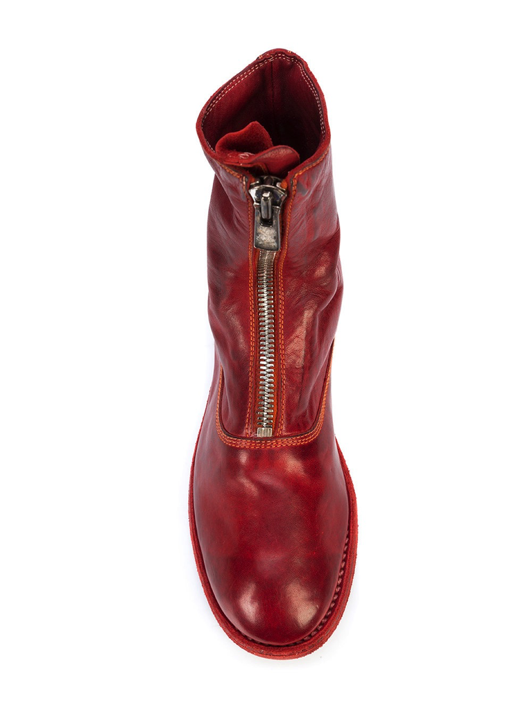 GUIDI Women 210 Front Zip Short Military Boots – Atelier New York