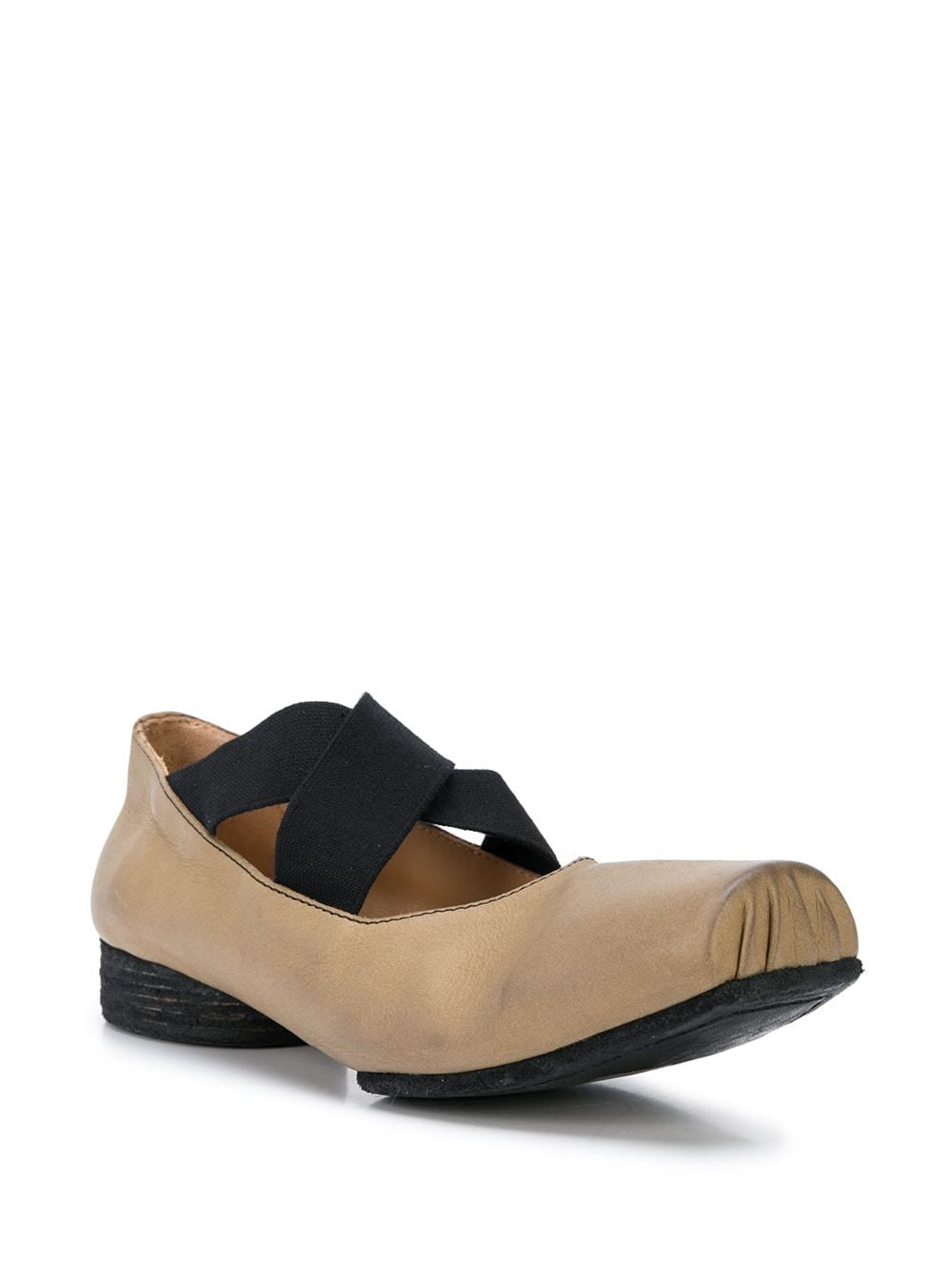 Brown shoes, side view