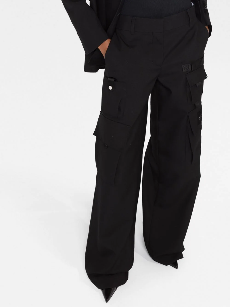 OFF-WHITE WOMEN Toybox Dry Wool Multi-pocket Pants – Atelier New York