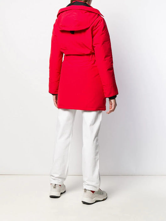 Canada Goose Women's Trillium Parka Heritage Jacket (Fusion Fit) Red
