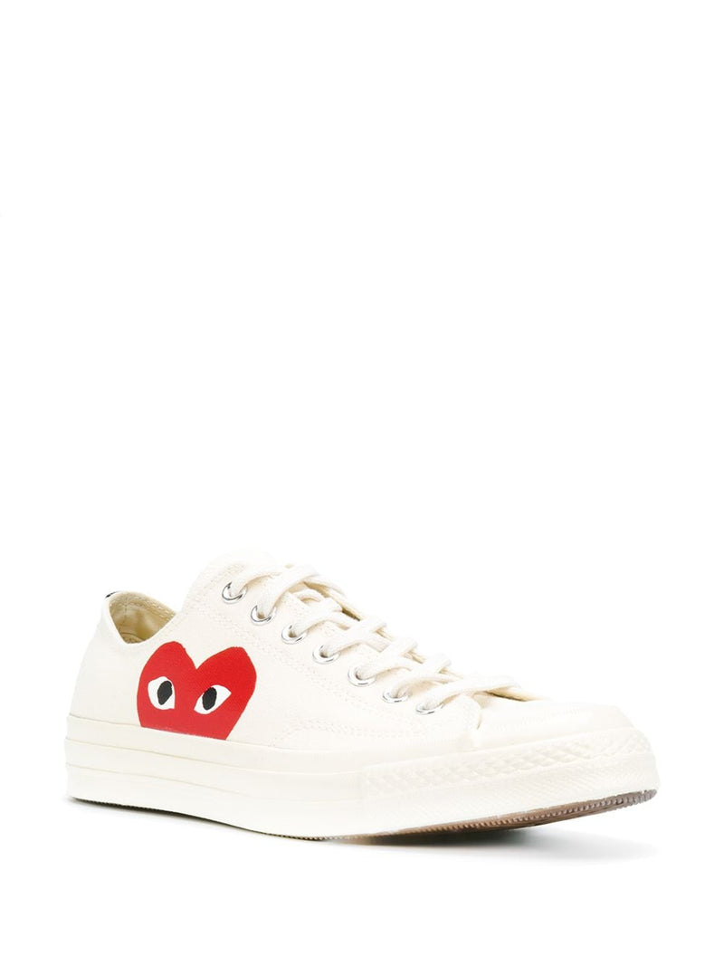 DES GARCONS PLAY X CONVERSE CHUCK TAYLOR LOW SNEAKERS – Atelier New York