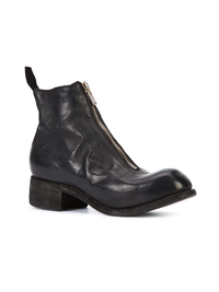 GUIDI Women PL1 Soft Horse Leather Front Zip Boots BLKT Atelier